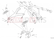 DUCATI Panigale V2 Troy Bayliss Rear footrests