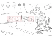 DUCATI Panigale V2 Troy Bayliss Workshop service tools (frame)