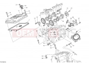 DUCATI Panigale V2 Troy Bayliss Vertical cylinder head timing