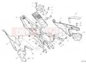 DUCATI Panigale V2 Troy Bayliss Rear subframe
