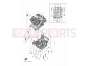 YAMAHA YZF-R7 YZF-R7LA (AU, NZ, 660 cc) YZF660P (BJU3) 2023 CRANKCASE