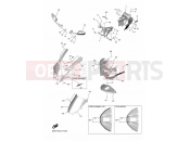 YAMAHA YZF-R7 YZF-R7LA (AU, NZ, 660 cc) YZF660P (BJU3) 2023 COWLING 1
