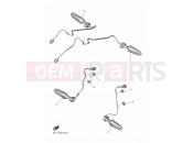 YAMAHA YZF-R7 YZF-R7LA (AU, NZ, 660 cc) YZF660P (BJU3) 2023 FLASHER LIGHT