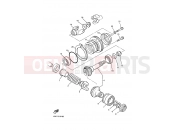YAMAHA XVZ13TF XVZ13TFS ROYAL STAR VENTURE (4XYT) 2004 MIDDLE DRIVE GEAR