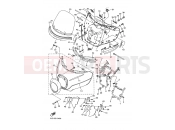YAMAHA XVZ13TF XVZ13TFS ROYAL STAR VENTURE (4XYT) 2004 COWLING 1