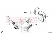 HONDA CB500 Hornet CB500FAR 2024 F-37 BATTERY