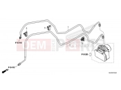 HONDA CB500 Hornet CB500FAR 2024 F-5-40 BRAKE PIPE