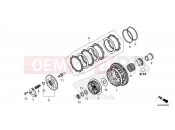 HONDA CB500 Hornet CB500FAR 2024 E-8 CLUTCH