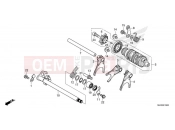 HONDA CB500 Hornet CB500FAR 2024 E-19 GEARSHIFT DRUM