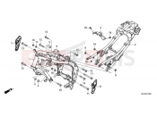 HONDA CB500 Hornet CB500FAR 2024 F-39 FRAME BODY