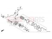 HONDA CB500 Hornet CB500FAR 2024 E-13 STARTER MOTOR