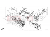 HONDA CB500 Hornet CB500FAR 2024 E-23 THROTTLE BODY