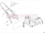 DUCATI DesertX Rally Rear subframe