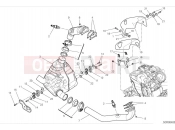 DUCATI DesertX Exhaust manifold