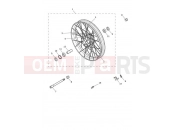 Triumph 2022 Tiger 900 Rally Pro Front Wheel
