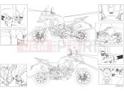 DUCATI Multistrada V4 S Travel Radar Positioning plates