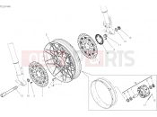 DUCATI Multistrada V4 S Travel Radar Front wheel 2