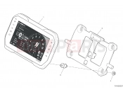 DUCATI Multistrada V4 S Travel Radar Instrument panel