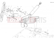 DUCATI Multistrada V4 S Travel Radar Rear shock absorber