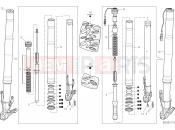 DUCATI Multistrada V4 S Travel Radar Front fork