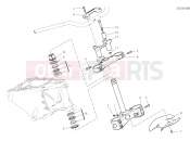 DUCATI Multistrada V4 S Travel Radar Steering head base assembly