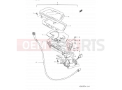 SUZUKI AD50 M (1991) Address 16 - SPEEDOMETER (E41)
