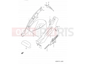 SUZUKI AD50 M (1991) Address 26B - FRAME COVER (MODEL M E41,P09,E94)