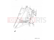 SUZUKI AD50 M (1991) Address 27A - FRONT LEG SHIELD (E06)