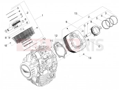MOTOGUZZI V85 TT 850 (CDN, USA) Cylinder - Piston