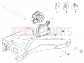 MOTOGUZZI V85 TT 850 (CDN, USA) Rear brake caliper