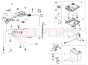 MOTOGUZZI V85 TT 850 (CDN, USA) Rear electrical system