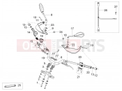 MOTOGUZZI V85 TT 850 (EU, GSO) Handlebar - Controls