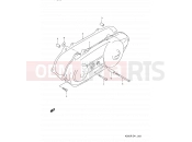 SUZUKI AD50WF M (1991) Address 3 - CRANKCASE LEFT COVER