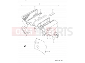 SUZUKI AD50WF M (1991) Address 6 - AIR CLEANER (MODEL L E41 ~E.NO.211604)