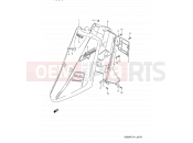 SUZUKI AD50WF M (1991) Address 27B - FRONT LEG SHIELD (MODEL M E41,P09,E94)