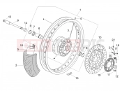 MOTOGUZZI V7 Special 850 (EU, UK) Front wheel