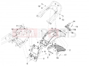 MOTOGUZZI V7 Special 850 (EU, UK) Rear mudguard