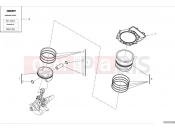 DUCATI Hypermotard 698 Mono Cylinder & piston
