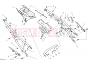 DUCATI Hypermotard 698 Mono Rear subframe