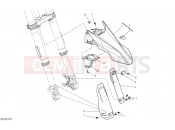 DUCATI Hypermotard 698 Mono Front mudguard