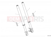 DUCATI Hypermotard 698 Mono Front fork