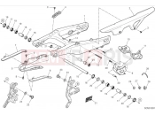 DUCATI Hypermotard 698 Mono Rear swingarm