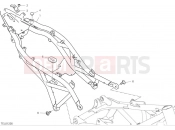 DUCATI 2024 Hypermotard 950 RVE Rear subframe