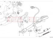 DUCATI 2024 Hypermotard 950 RVE Side stand