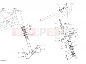 DUCATI 2024 Hypermotard 950 RVE Steering assembly