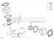 DUCATI 2024 Hypermotard 950 RVE Cylinders & pistons