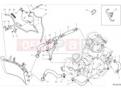 DUCATI 2024 Hypermotard 950 SP Cooling circuit