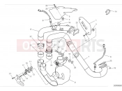 DUCATI 2024 Hypermotard 950 SP Exhaust manifold