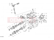 DUCATI 2024 Hypermotard 950 SP Vertical cylinder head timing