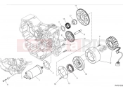 DUCATI 2024 Hypermotard 950 SP Electric starting & ignition